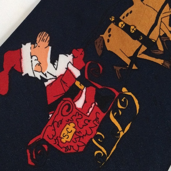 Hallmark Santa Claus and reindeer necktie. - Picture 7 of 7